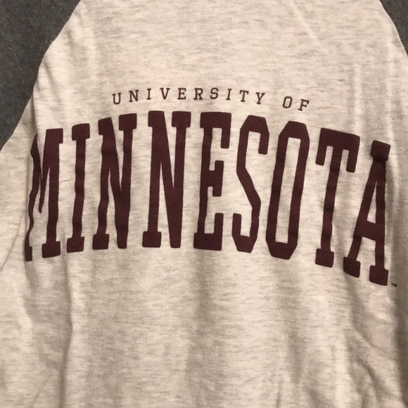 MV Sport University of Minnesota size Small baseball style shirt - Picture 2 of 9